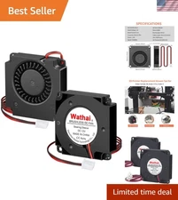 12V Mini Blower Fan 40mm Centrifugal Cooler for DIY Projects Computer Cooling