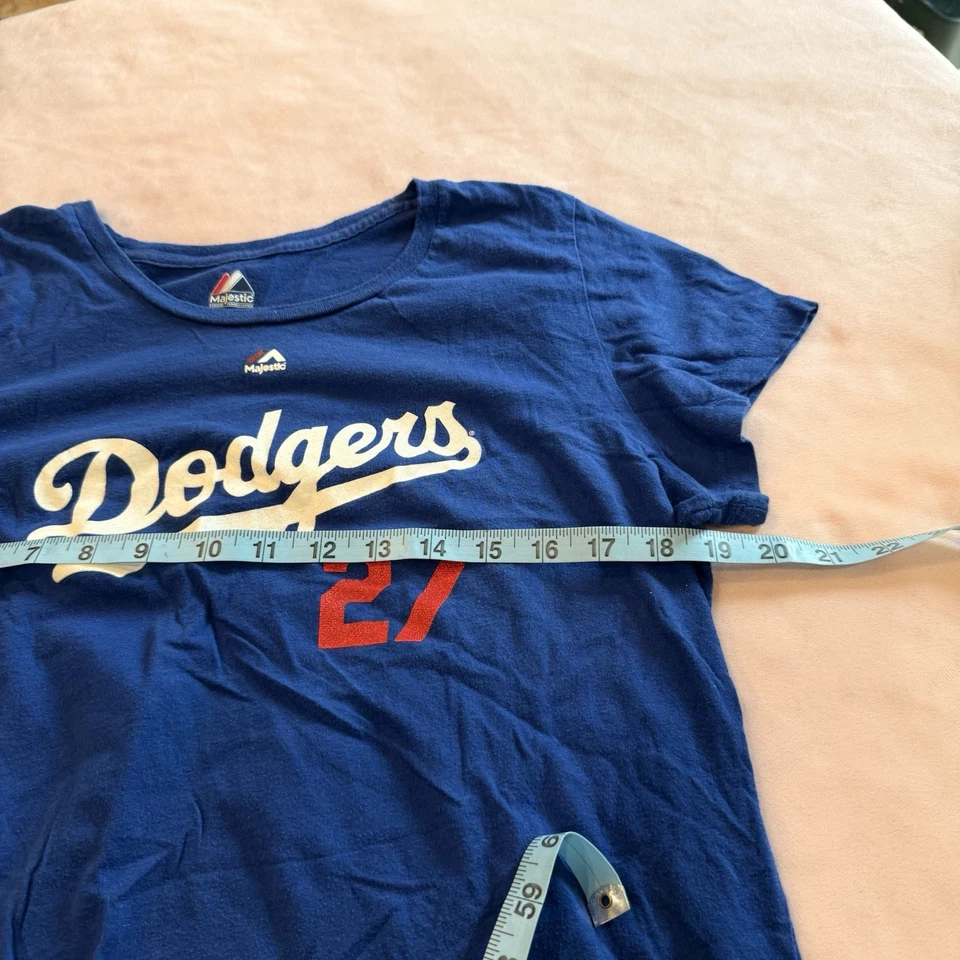 Camiseta Majestic Matt Kemp #27 de los Dodgers de Los Ángeles (XL/XL) Foto 2 de 4