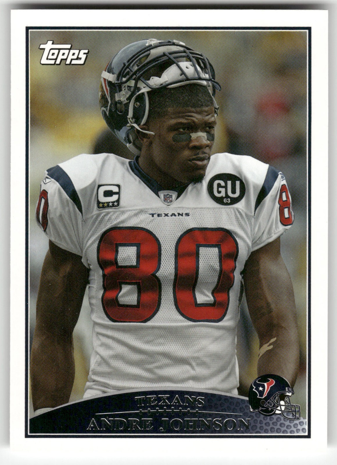 2009 Topps Andre Johnson #60 Houston Texans
