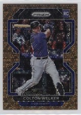 2022 Panini Prizm Tier II Bronze Donut Circle Prizm 8/40 Colton Welker #151 nd3