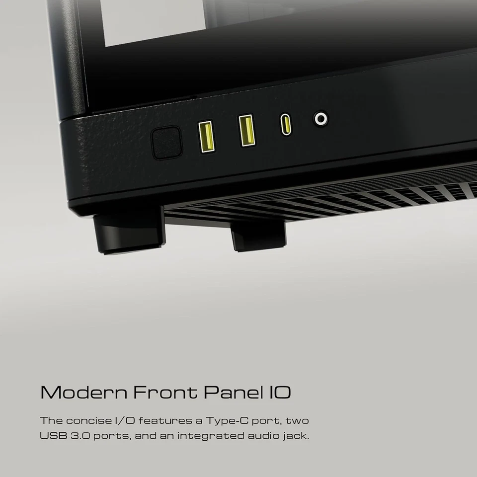 GAMDIAS NESO P1 Black ATX Full Tower Gaming PC Case Excellent Condition - Image 4 of 4