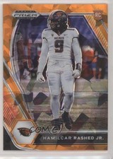 2021 Panini Prizm Draft Picks Orange Ice Prizm Hamilcar Rashed Jr #141 n1u