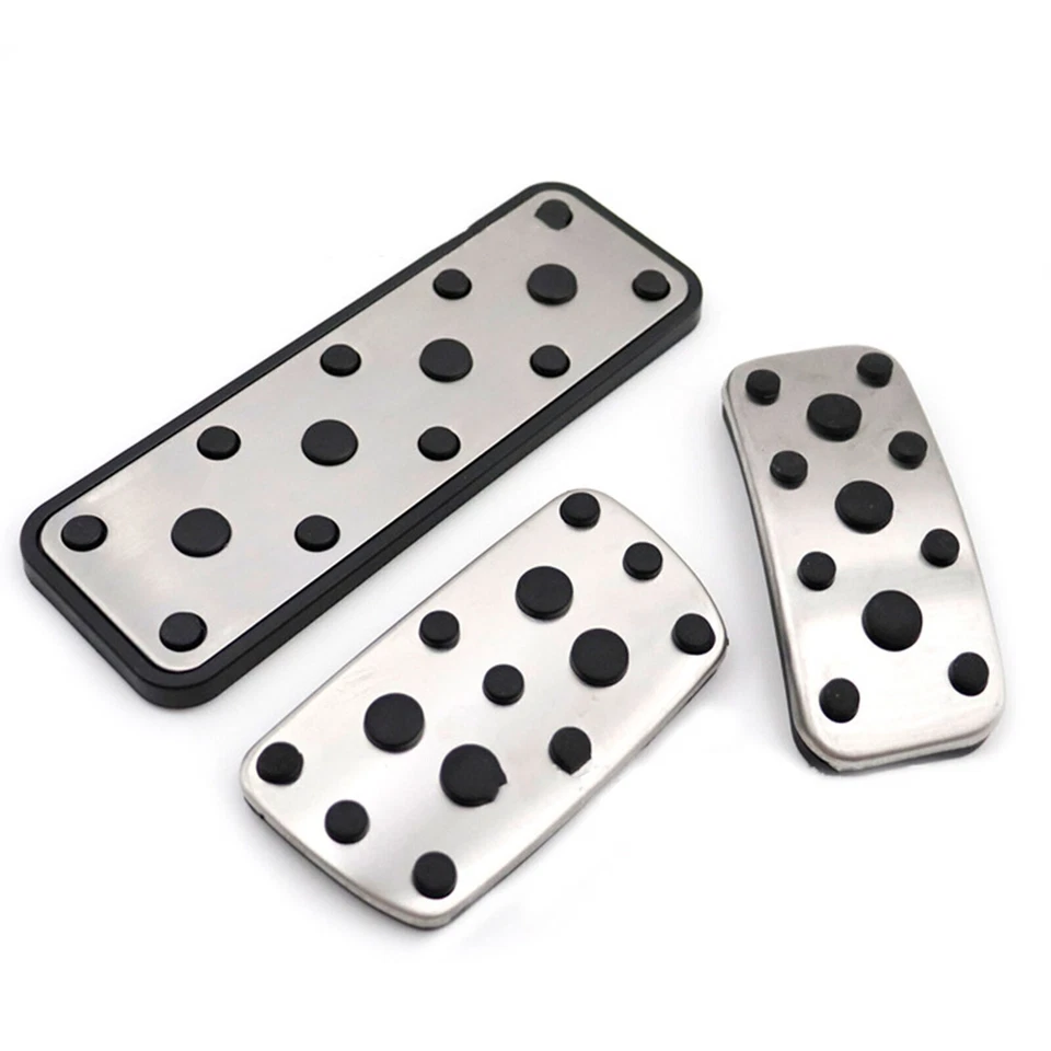 Footrest Gas Brake Pedal Cover Kit Fits Subaru Impreza Forester Outback Legacy - Изображение 3 из 4