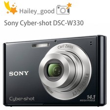 Sony Cyber-shot DSC-W330 14MP 4x Optical Zoom Digital Camera w/ 3" LCD - Tested