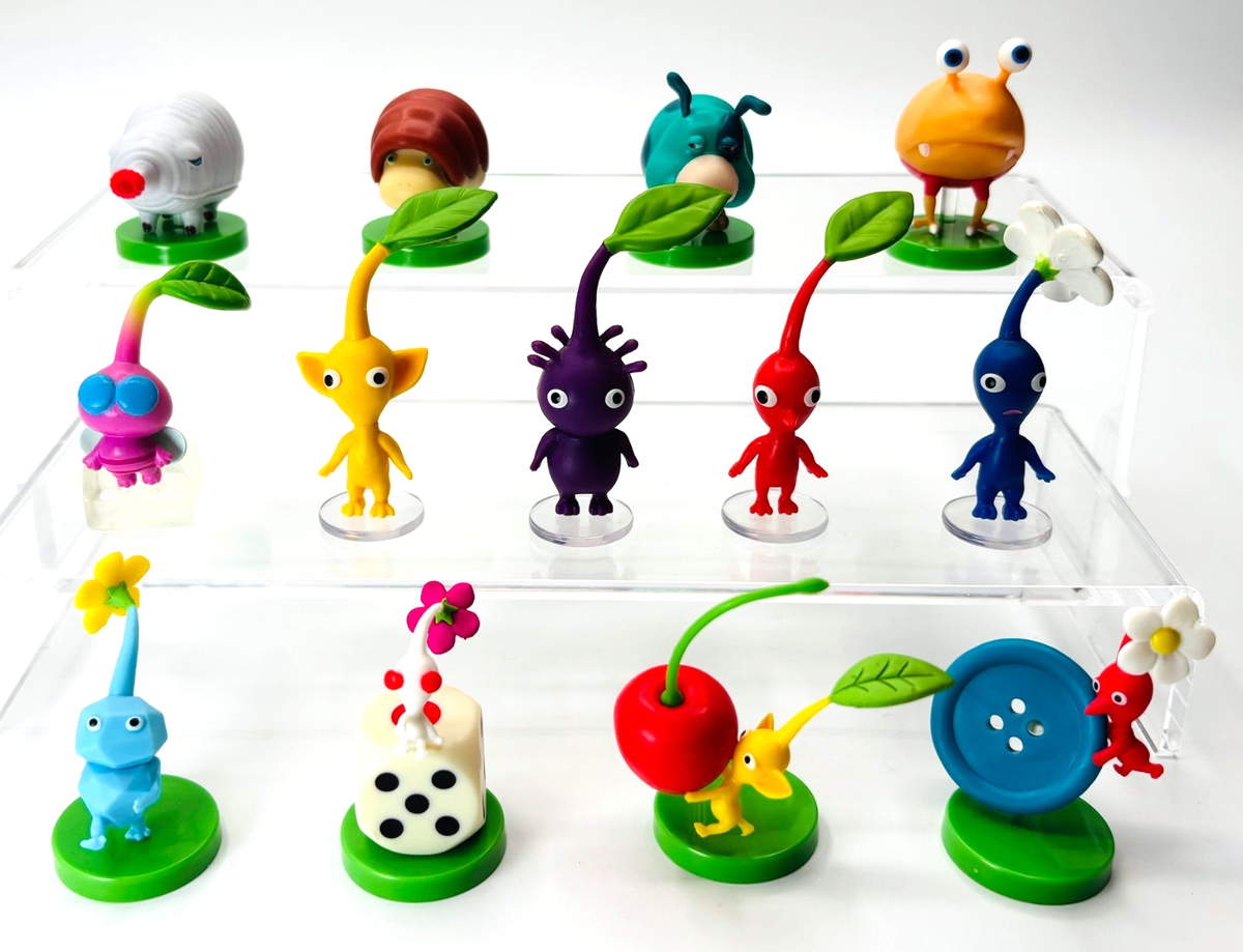 Pikmin Figure Set 13pcs No Duplicates Near Complete Nintendo Japan