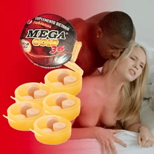 Mega Gold 36 Low Libido Booster - 15 Pill Dietary Supplement For Men