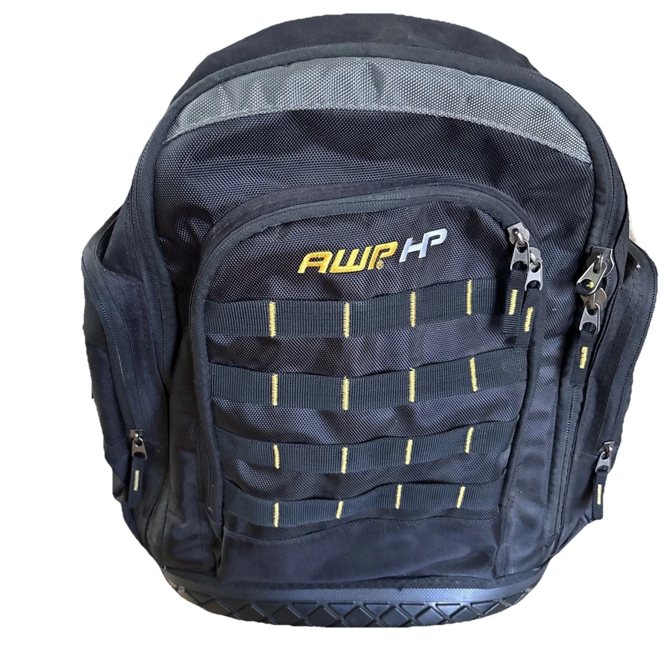 AWP HP Backpack Black Extreme Tool Bag w/Treaded Rubber Bottom - Image 2 of 4