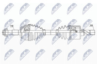 NTY Antriebswelle NPW-FT-065 Passend FüR Fiat