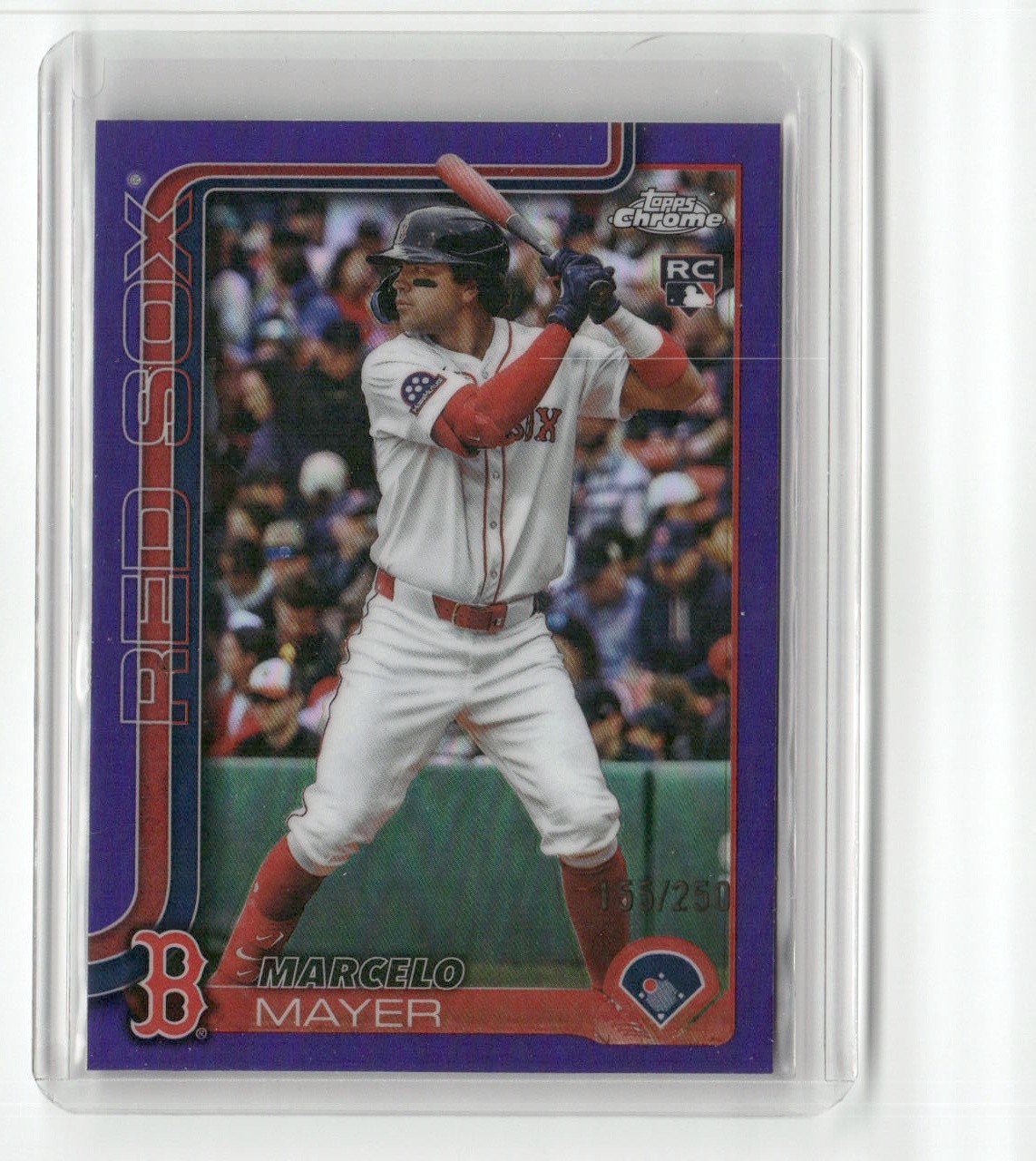 2025 Topps Chrome Update #USC9 Marcelo Mayer Purple Refractors #/250