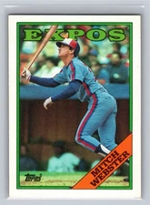 1988 Topps - Mitch Webster #138