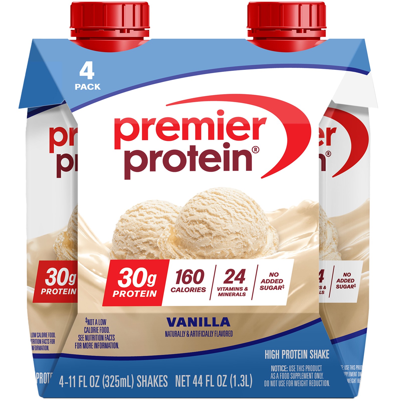Shake, Vanilla, 30G Protein, 11 Fl Oz, 4 Ct