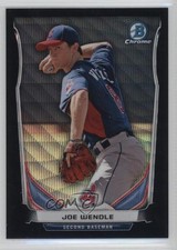 2014 Bowman Chrome Prospects Black Wave Refractor Joey Wendle Joe #BCP41 2u3