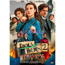 DVD Enola Holmes 2 2022 Mystery Adventure Film English Audio Subs