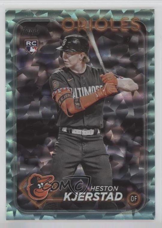 2024 Topps Series 2 Aqua Foil 64/399 Heston Kjerstad #394 Rookie RC 17f6