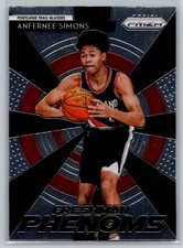 2018-19 Panini Prizm #2 Anfernee Simons Freshman Phenoms