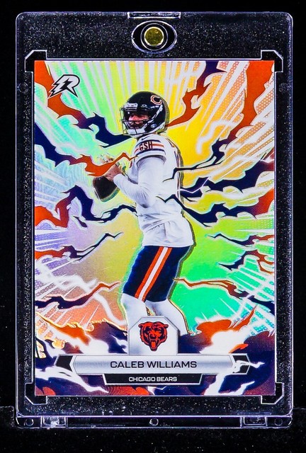 Caleb Williams RAINBOW REFRACTOR CARD 2025 Topps Resurgence Bears