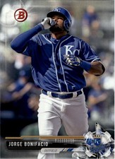 2017 Bowman Prospects #BP136 Jorge Bonifacio - BB