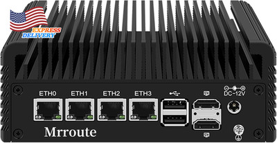 Alder Lake-N I3-N305 8C/8T Fanless Mini Router No RAM No SSD DDR5