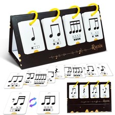 Musical Rhythm Learning Flash Cards Rhythm Practice Card Note Training Cards for