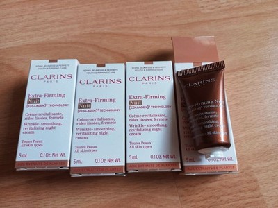 Clarins Extra-Firming Nuit - straffende Nachtcreme Gesicht 20ml (4x5ml)