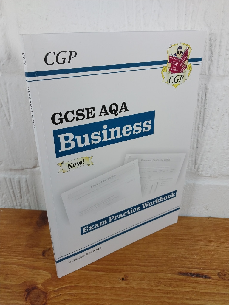 GCSE Business AQA Exam Practice Workbook (includes Answers) — CGP