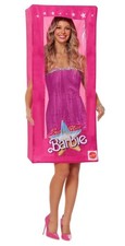 Barbie Box Adult Costume Pink Complete Outfit - One Size