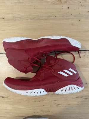 Indiana IU Team Issued Game Used Adidas Crazy Explosive Bounce Shoes, Size 15