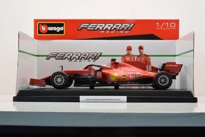 FERRARI SF1000 #16 AUSTRIAN GP 2020 C. LECLERC BURAGO 1/18 NEUVE EN BOITE - Photo 1/4