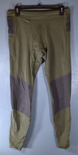 Eddie Bauer FreeCool Running Tights Men’s Size Medium, army green