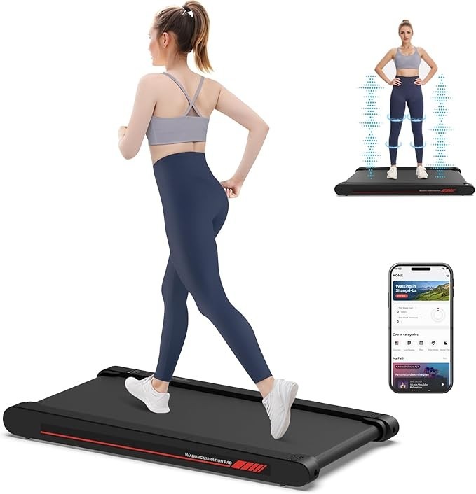 Sperax Walking Vibration Pad, 4 in 1 Treadmill, Walking Treadmill Pad for Home