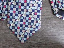 Lords Cricket Ground Weather Vane & Cricket Bats & Balls Polyester Tie