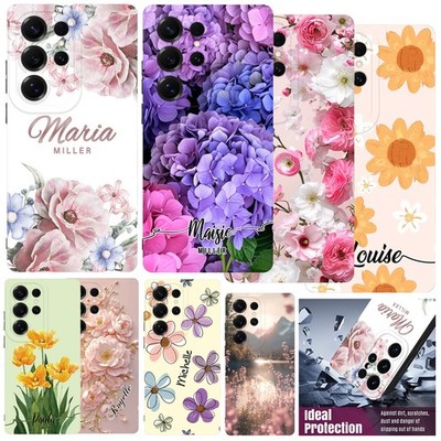 Phone Case For Samsung A16 A36 S25 S24 S26 Floral Pretty Personalized Skin Cover