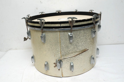 Vintage 60s Ludwig 14x22  Keystone Badge Bass Drum