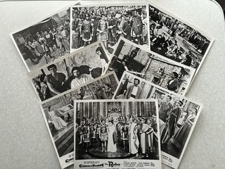 The Robe Richard Burton Film Lobby Cards