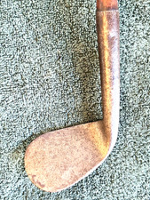 WHITE, ROBERT, RUT/TRACK  IRON, Hickory Golf Club, 1870'S....50 % OFF BOOK VALUE