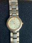 WORKING Vintage Seiko Watch Ladies Gold Tone - 1N00-0EP0 New Battery 22mm Pin