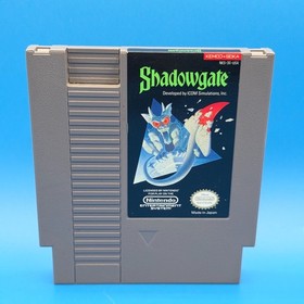 Shadowgate w/ Case (Nintendo Entertainment System, NES, 1989)  Tested Working