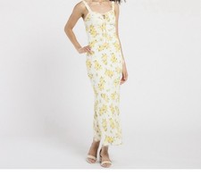 Bohemian Wonders Women's Maxi Dress Sleeveless, Floral, Size L