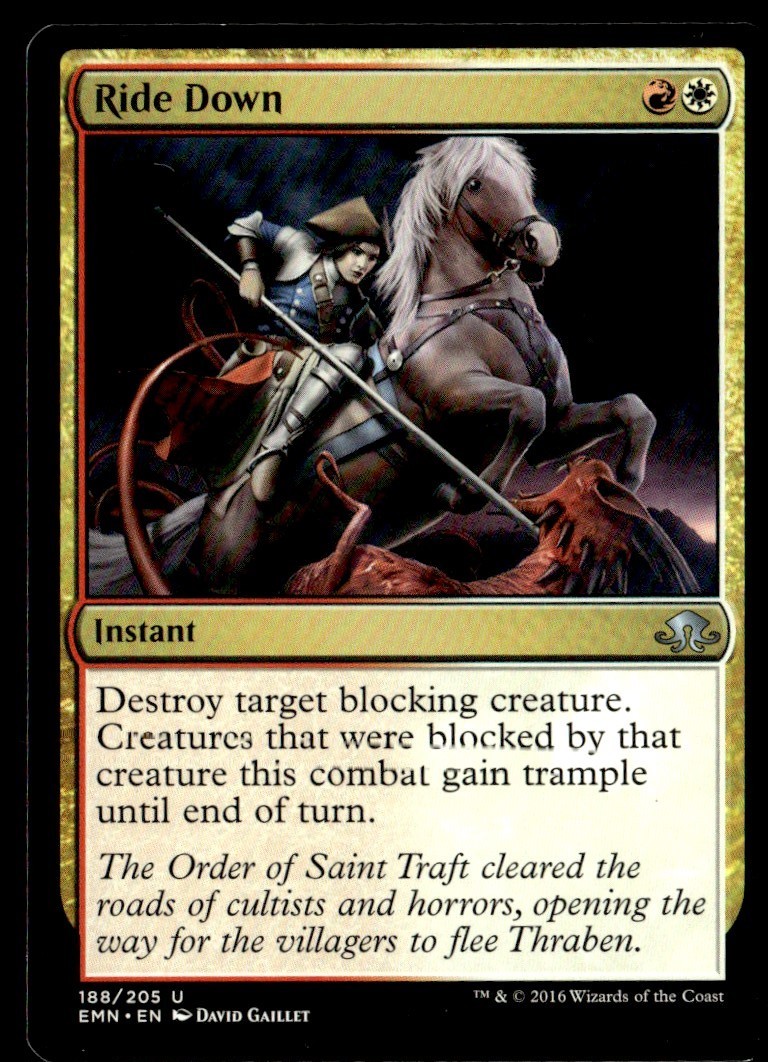 2016 Eldritch Moon Ride Down Expansion/Uncommon #188