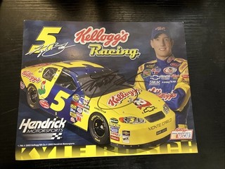 Kyle Busch Autographed Rookie Hero Card