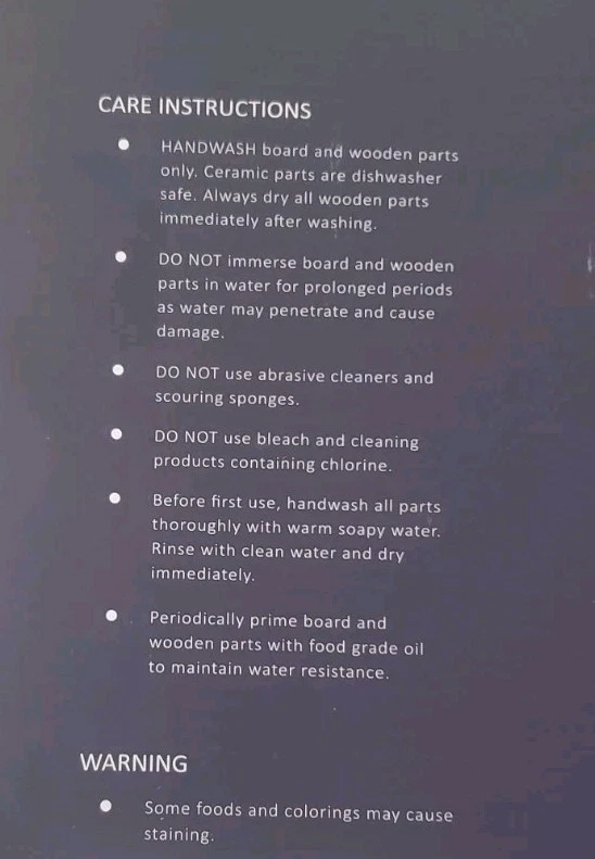 JUEGO DE TABLERO DE PAN DE CARNE Y QUESO CHARCUTERÍA MADERA VAJILLA JUEGO DE SERVIR Foto 2 de 4