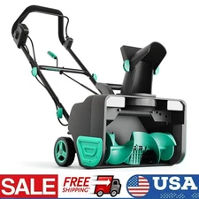 20" Electric Snow Blower Corded Brushless Motor 20" Width 10" Depth 25FT Throw