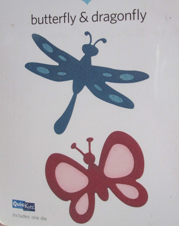 Quickutz LIMITED EDITION BUTTERFLY & DRAGONFLY 4 X 4 DIE REV-0066
