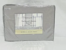 Jennifer Adams Home Eternal Twin Sheet Set in Light Gray