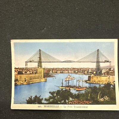 Postcard - Marseille Le Point Transbordeur #441 Unposted