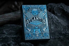 Atlantis Sink Set (GILDED + Standard)  Playing Cards by Riffle Shuffle, Limited