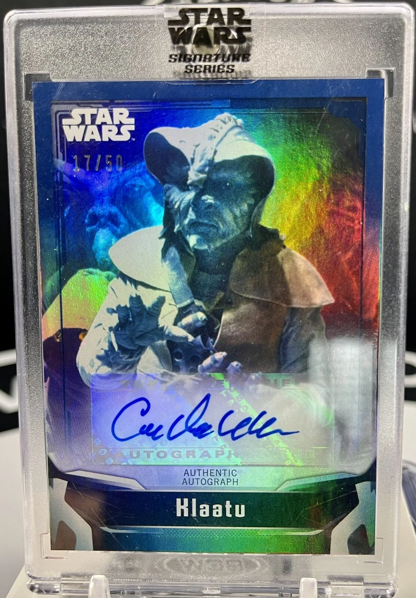 Topps Star Wars Signature Series Auto of Corey Dee Williams as