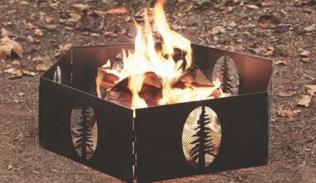Ozark Trail Portable Fire Ring W Carrying Case Steel Body No Tools Necessary For Sale Online Ebay