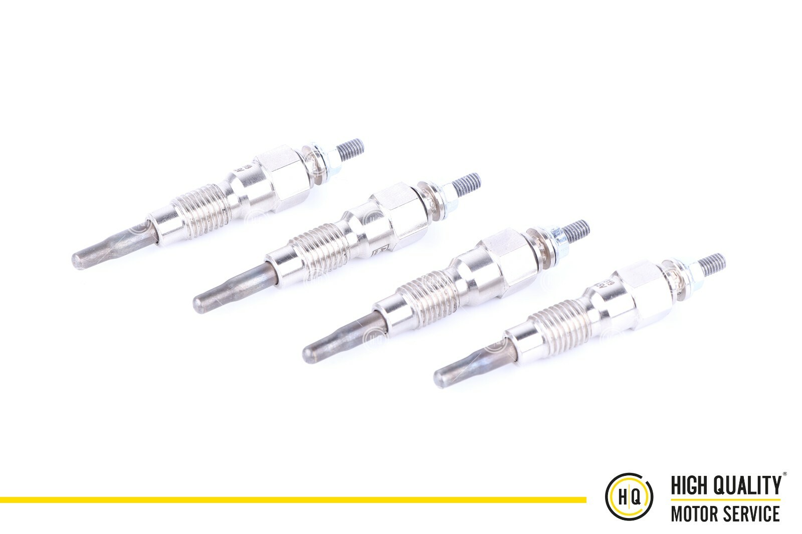 Glow Plug Heater For Kubota, 1595165510, D850, V1200, D640, Set of (4