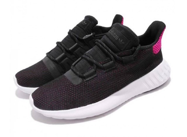 adidas pink black shoes